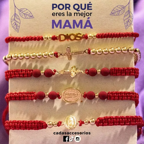 Pulseras día de la madre