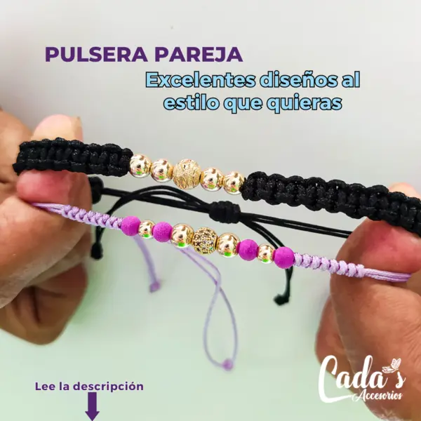 Pulsera día del amor y la amistad