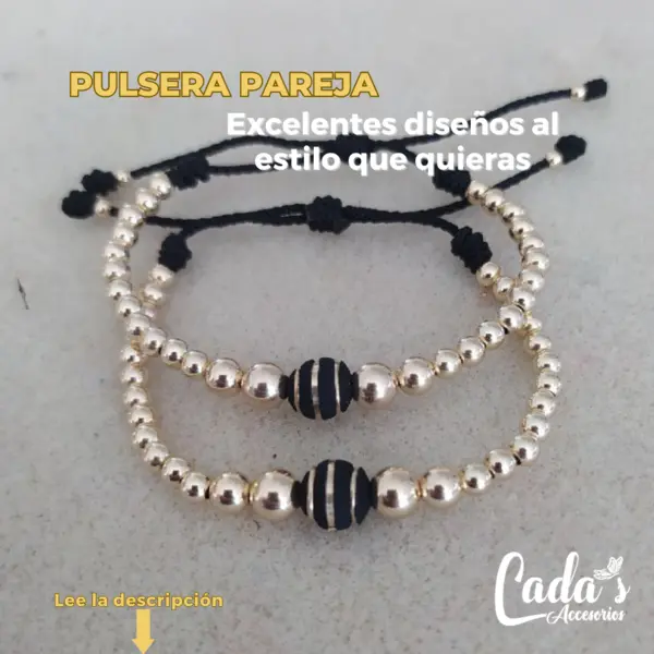 Pulsera día del amor y la amistad