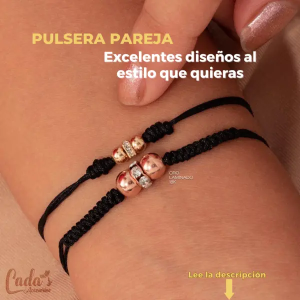 Pulsera día del amor y la amistad