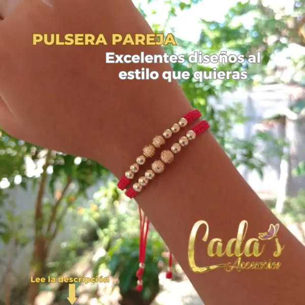 Pulsera día del amor y la amistad